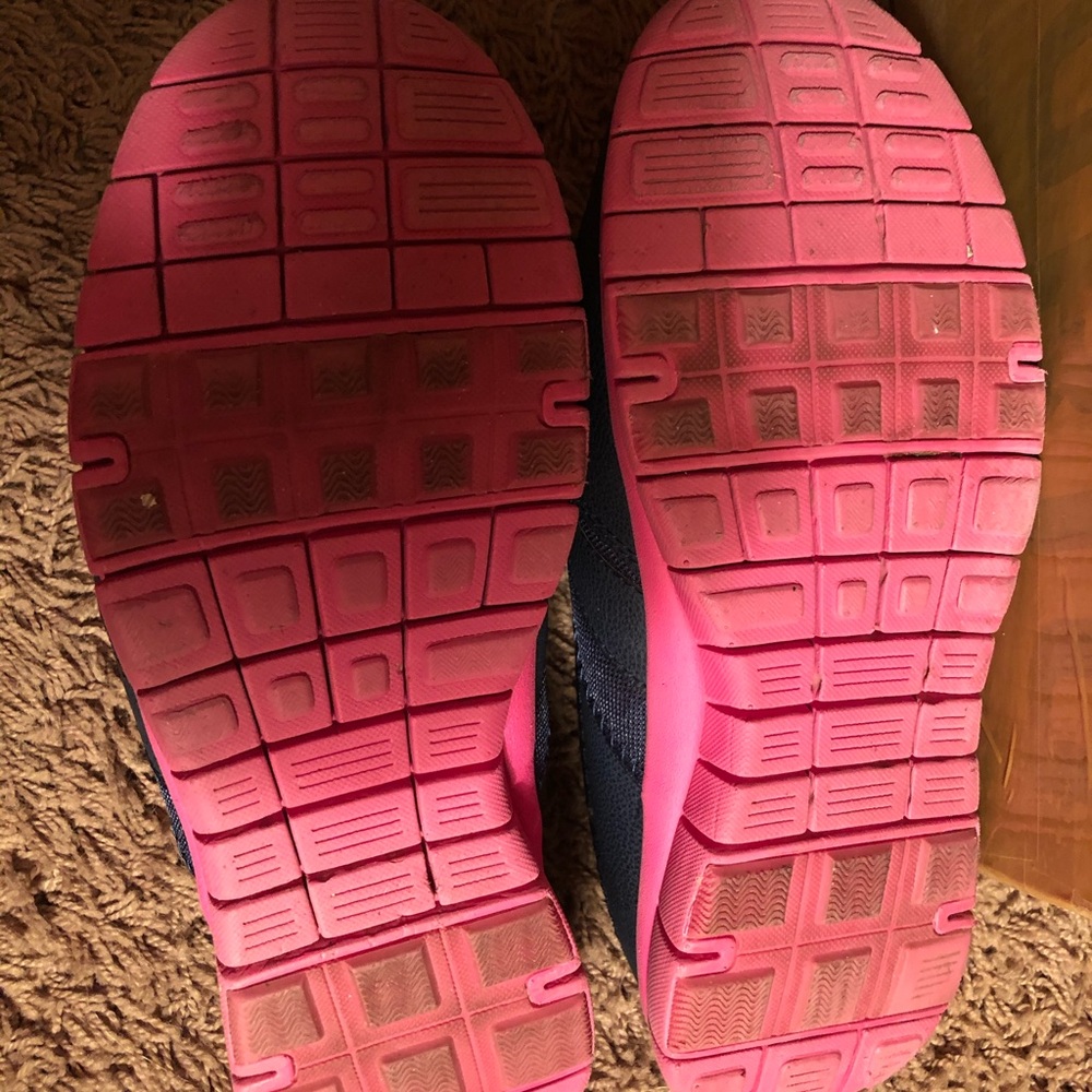 Like New-Navy Blue Clog Type Walking Shoes-8 1/2 M - Picture 5 of 6